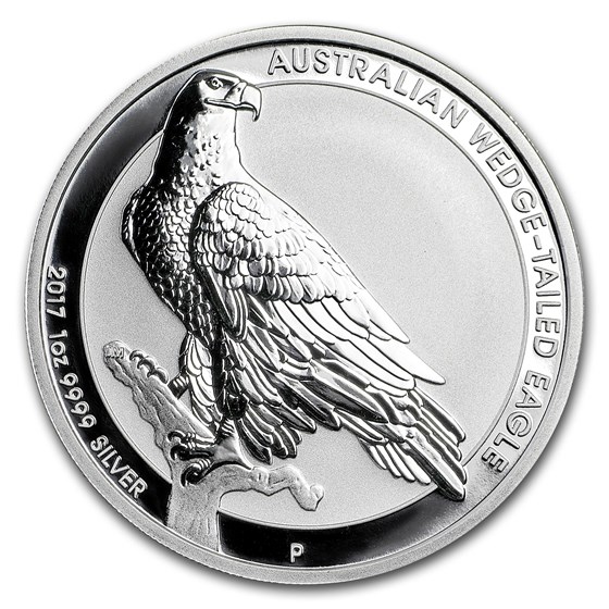 2017 Australia 1 oz Wedge-Tailed Eagle Silver BU 2017 Australia 1 oz Wedge-Tailed Eagle Silver BU